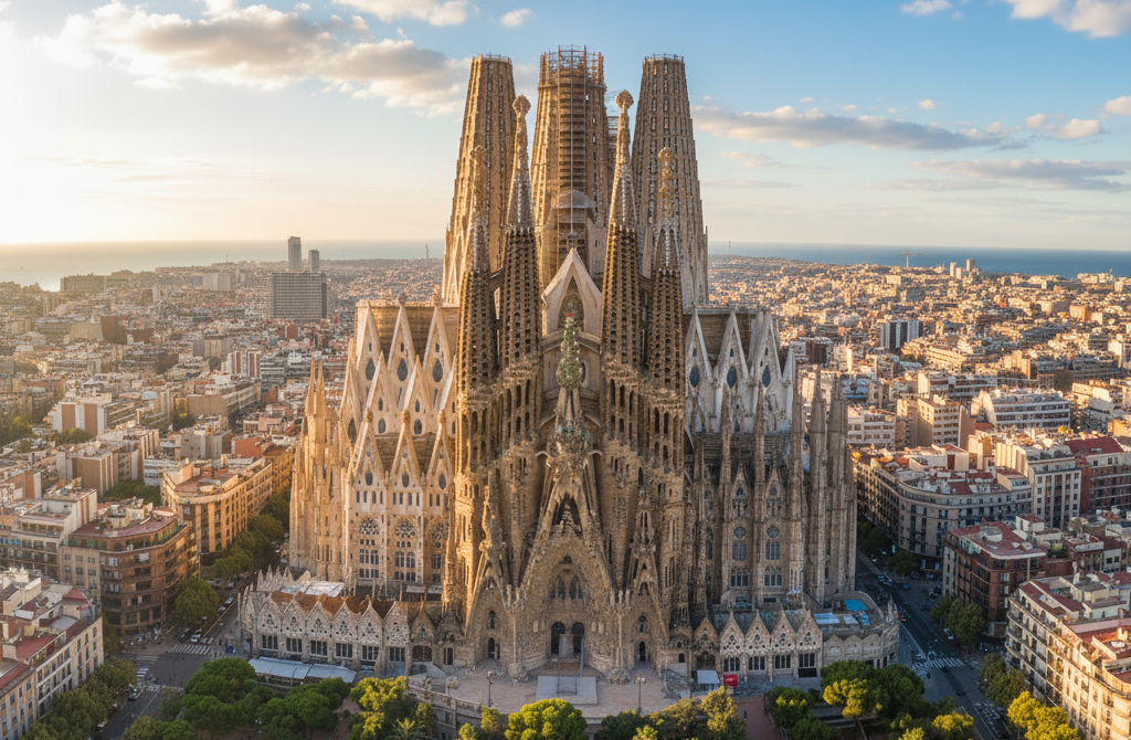 Sagrada familia , Basrcelona, Spain